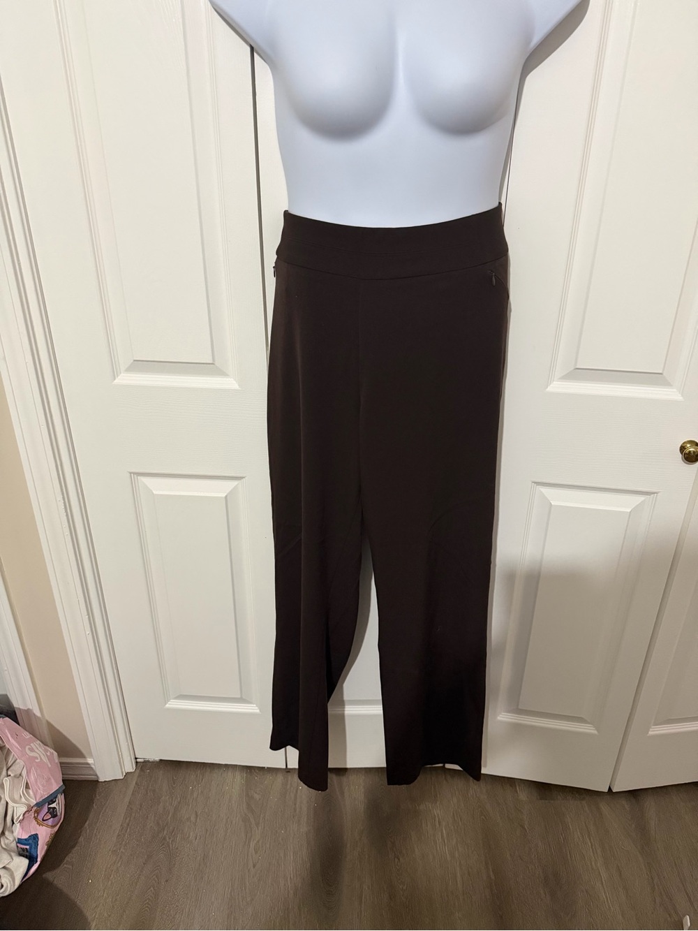Investments Women’s Wide-Leg Pull-On Pants - Black 24wr